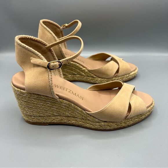 Stuart Weitzman Mirela II Espadrille Wedge Sandal - Picture 2 of 8